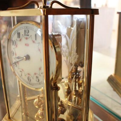 Lot 21 Welby Brass Mantel Clock 