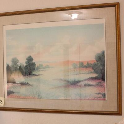 Lot 42 XL Framed Print