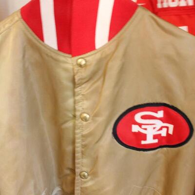 Lot 52 Vintage 49ers Jacket, Montana Jersey & Watch