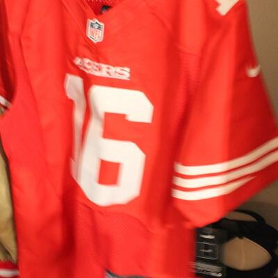 Lot 52 Vintage 49ers Jacket, Montana Jersey & Watch