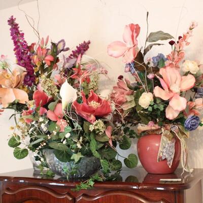 Lot 70 Three Floral Arrangements