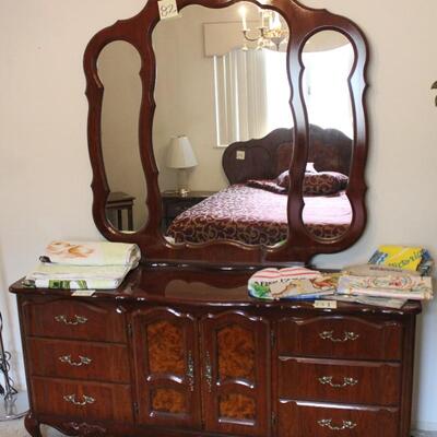 Lot 82 Dresser with Mirror #2
