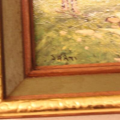 Lot 86 Three Hand painted Original Art Pieces Signed