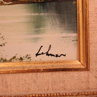 Lot 86 Three Hand painted Original Art Pieces Signed