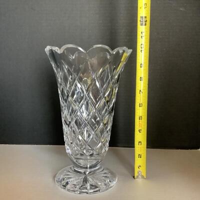 D526 Waterford Crystal Pedestal Vase 