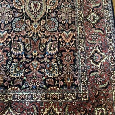 E544 Hand knotted Persian Bidjar 100% Wool Oriental Rug 