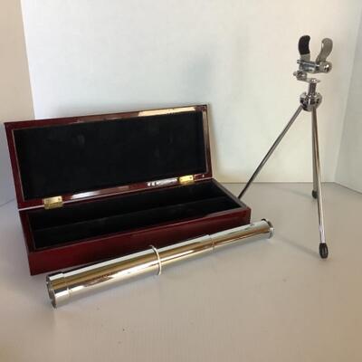 E576 Small Telescope with Stand and Case 