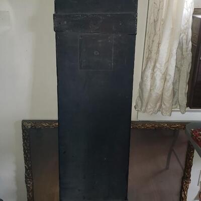 Large Antique wood sign Hazelton 