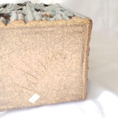 Vintage artist handmade pottery vase