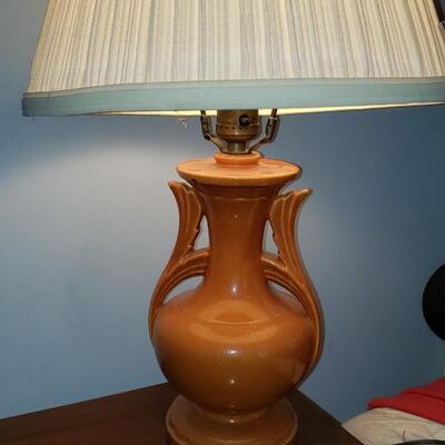 Small vintage ceramic table lamp