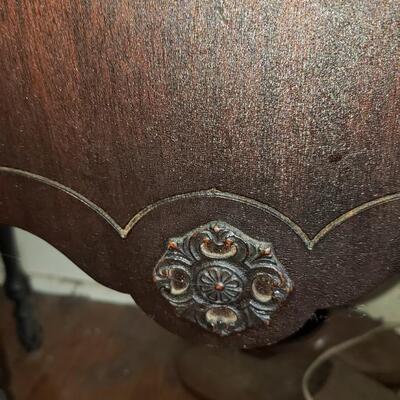 Small antique side table