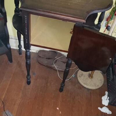 Small antique side table