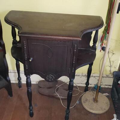 Small antique side table