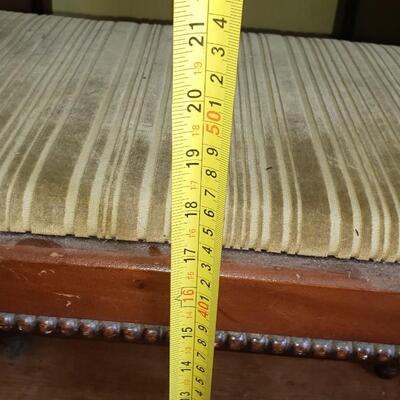 Antique make up dressing table with stool and mirror 