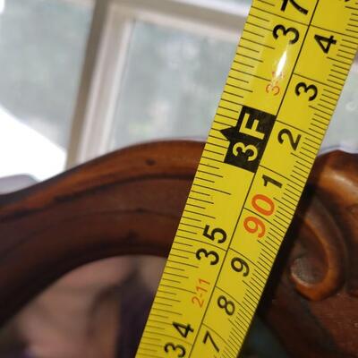 Antique make up dressing table with stool and mirror 