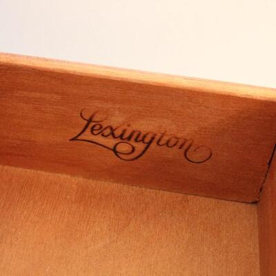 Lot 92 Lexington Wood Serving Buffet with Storage