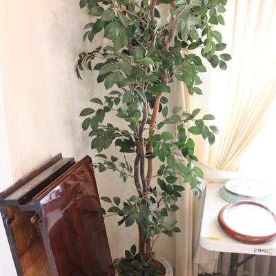 Lot 95 Faux Tree in Pink Porcelain Pot