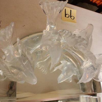 Lot 99 Solid Blown Glass Birds - Very Heavy Missing 1