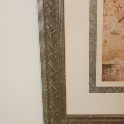 Lot 136 XXL Floral Framed Print
