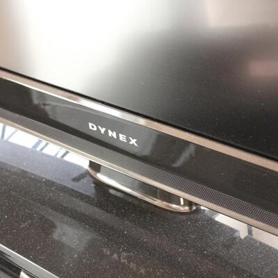 Lot 145 Dynex TV, Stand & VHS/DVD Combo (Cable Box not included)