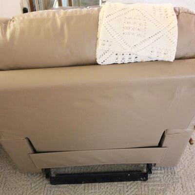 Lot 149 Leather Recliner - Well Loved