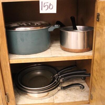 Lot 156 Pots & Pans #1