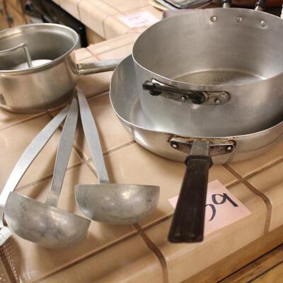 Lot 159 Pewter Cooking Items - Made in Italy
