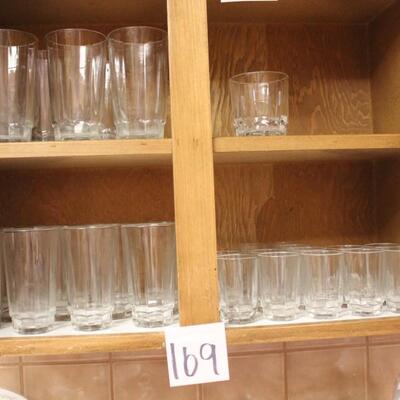 Lot 169 Drinking Glasses #1