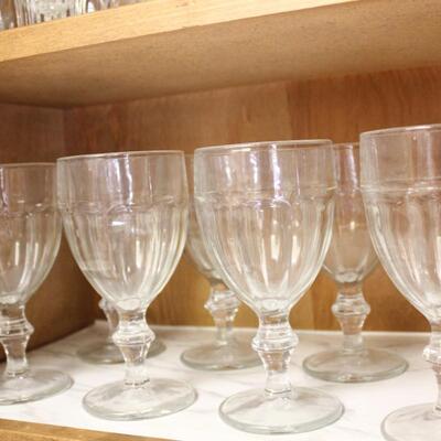 Lot 179 Drinking Goblets & Misc. Glasses