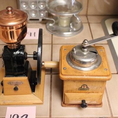 Lot 192 Coffee Grinders