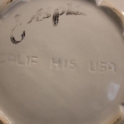 Lot 228 White Ceramic Soup Tureen - Calif USA