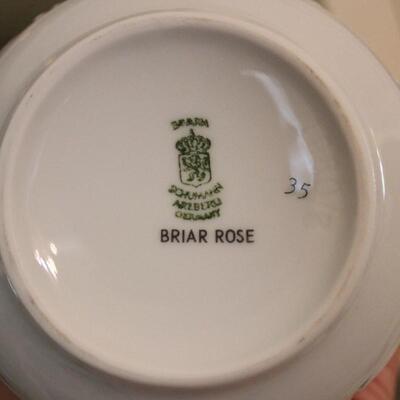 Lot 236 Briar Rose - Germany White Rose - Italy Pieces 