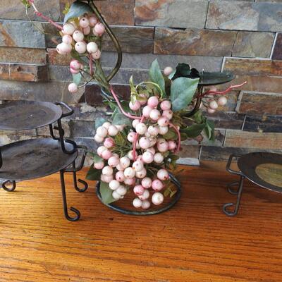 Candle holders/Three tier server 