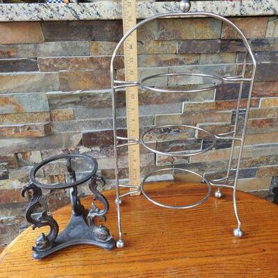 Candle holders/Three tier server 