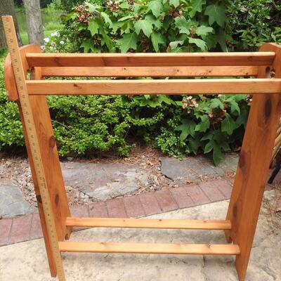 Quilt/Blanket rack