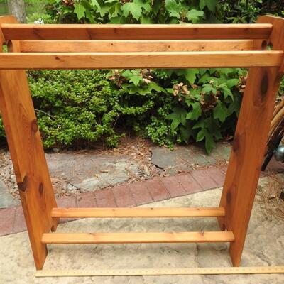 Quilt/Blanket rack