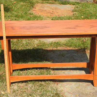 Mission Style Sofa table