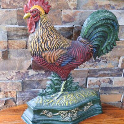 Cast Iron Rooster 