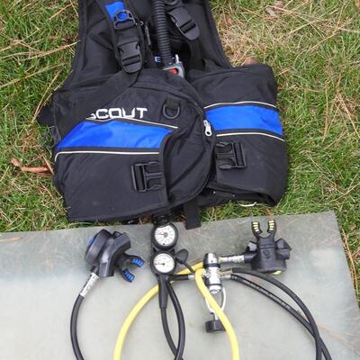 Scout Diving vest/regulator