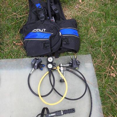 Scout Diving vest/regulator