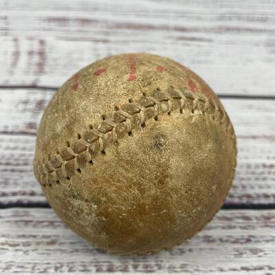 Vintage Youth Sears Baseball Glove & Used Baseballs Softballs