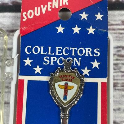 New Zealand & Alaska Collectors Spoons