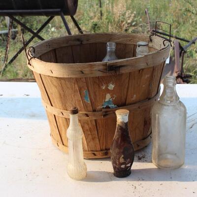   BASKETS-JARS-BOTTLES