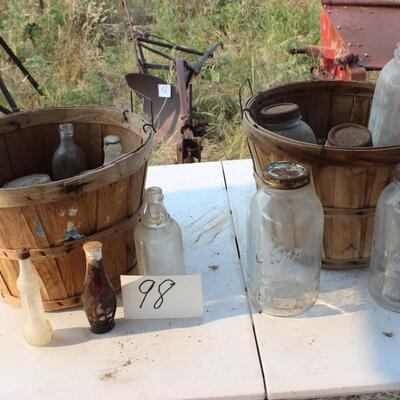   BASKETS-JARS-BOTTLES