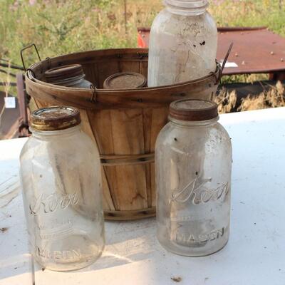   BASKETS-JARS-BOTTLES