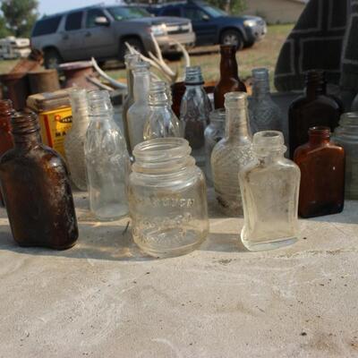 VINTAGE MINITURE BOTTLES