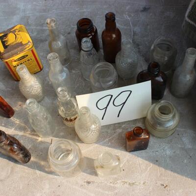 VINTAGE MINITURE BOTTLES