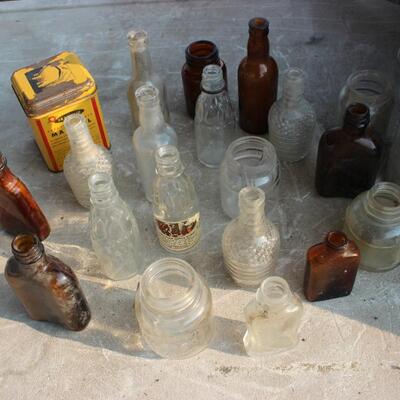 VINTAGE MINITURE BOTTLES