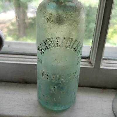 Pretty old bottle made in Newark