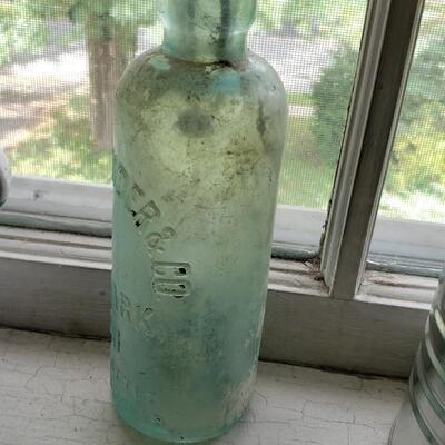 Pretty old bottle made in Newark